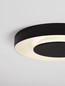 Preview: Nova Luce LED Deckenleuchte Pada dimmbar 25W CCT warm-/neutralweiss 2700/3000/4000K Schwarz Weiß Aluminium Ø40cm 9345716