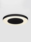 Preview: Nova Luce LED Deckenleuchte Pada dimmbar 37W CCT warm-/neutralweiss 2700/3000/4000K Schwarz Weiß Aluminium Ø60cm 9345717