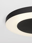 Preview: Nova Luce LED Deckenleuchte Pada dimmbar 37W CCT warm-/neutralweiss 2700/3000/4000K Schwarz Weiß Aluminium Ø60cm 9345717