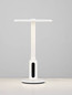 Preview: Nova Luce LED Stehleuchte Biolight schwenkbar dimmbar 19W neutralweiss 4000K Weiß Aluminium 58cm 9416977