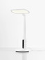 Preview: Nova Luce LED Stehleuchte Biolight schwenkbar dimmbar 19W neutralweiss 4000K Weiß Aluminium 58cm 9416977