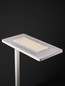 Preview: Nova Luce LED Stehleuchte Biolight dimmbar 77W neutralweiss 4000K Bewegungsmelder Weiß Aluminium 198cm 9416978