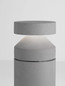 Preview: Nova Luce LED Wegeleuchte Navy 20W warmweiss 3000K IP65 salzwasserfest Grau Beton 54,5cm 9540225