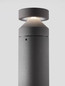 Preview: Nova Luce LED Wegeleuchte Navy 20W warmweiss 3000K IP65 salzwasserfest Grau Beton 99,5cm 9540226