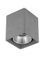 Preview: Nova Luce LED Außen-Deckenleuchte Ritz 10W warmweiss 3000K IP65 salzwasserfest Grau Beton 12x10cm 9540228