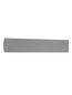 Preview: Nova Luce LED Außen-Wandleuchte Luna 19W warmweiss 3000K IP65 Schwarz Beton 60x10cm 9540236