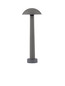 Preview: Nova Luce LED Sockelleuchte Tura 7W warmweiss 3000K IP65 salzwasserfest Schwarz Beton 55cm 9540238