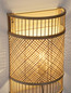Preview: Nova Luce Wandleuchte Pale E27 Natur Bambus 40x28,5cm 9586534