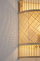 Preview: Nova Luce Wandleuchte Pale E27 Natur Bambus 40x28,5cm 9586534