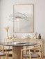 Preview: Nova Luce Pendelleuchte Artic E27 Weiß Stahl Rattan Ø60cm 9586601