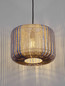 Preview: Nova Luce Pendelleuchte Abby E27 Mehrfarbig Stahl Seil Ø33x25cm 9586606