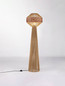 Preview: Nova Luce Stehleuchte Mapi E27 Natur Rot Seil Rattan 152cm 9586607