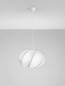 Preview: Nova Luce Pendelleuchte Bora E27 Weiß Ø55cm 9586617