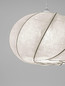 Preview: Nova Luce Pendelleuchte Bora E27 Weiß Ø45cm 9586618