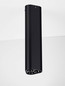 Preview: Nova Luce LED Deckenleuchte Etho 6W warmweiss 3000K Schwarz Aluminium 20x5cm 9695103