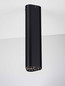 Preview: Nova Luce LED Deckenleuchte Etho 6W warmweiss 3000K Schwarz Aluminium 20x5cm 9695103