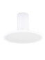 Preview: Nova Luce LED Deckenleuchte Ekei 14W warmweiss 3000K Weiß Aluminium Ø20cm 9695110