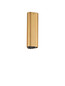 Preview: Nova Luce LED Deckenleuchte Etho 6W warmweiss 3000K Gold Aluminium 15x5cm 9695156