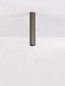 Preview: Nova Luce LED Deckenleuchte Etho 6W warmweiss 3000K Schwarz Nickel Aluminium 30x5cm 9695161