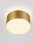 Preview: Nova Luce LED Deckenleuchte Ozen 24W warmweiss 3000K Gold Aluminium Ø14cm 9695172