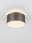 Preview: Nova Luce LED Deckenleuchte Ozen 24W warmweiss 3000K Schwarznickel Aluminium Ø14cm 9695173