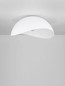 Preview: Nova Luce Deckenleuchte Opsi E27 Weiß Metall Ø50cm 9695298