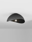 Preview: Nova Luce Deckenleuchte Opsi E27 Dunkelgrau Schwarz Metall Ø30cm 9695307