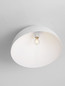 Preview: Nova Luce Deckenleuchte Onia E27 Weiß Metall Ø50cm 9695309
