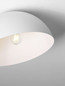 Preview: Nova Luce Deckenleuchte Onia E27 Weiß Metall Ø40cm 9695312