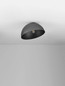 Preview: Nova Luce Deckenleuchte Onia E27 Dunkelgrau Schwarz Metall Ø40cm 9695313