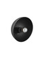 Preview: Nova Luce Wandleuchte Onia E14 Dunkelgrau Schwarz Metall Ø20,5cm 9695319