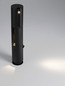 Preview: Nova Luce LED Wegeleuchte Taglio schwenkbar 8W warmweiss 3000K IP65 salzwasserfest Schwarz Aluminium 65cm 9695507