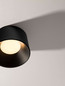 Preview: Nova Luce LED Deckenleuchte Atil 24W warmweiss 3000K Schwarz Aluminium Ø35cm 9870011
