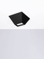 Preview: Nova Luce LED Deckenleuchte Utopia 9W warmweiss 3000K Schwarz Stahl Aluminium 15x15cm 9870040