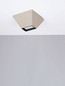 Preview: Nova Luce LED Deckenleuchte Utopia 9W warmweiss 3000K Beige Stahl Aluminium 15x15cm 9870042