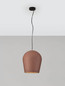 Preview: Nova Luce Pendelleuchte Omio E27 Rot Beton Ø29cm 9919100