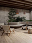 Preview: Nova Luce Pendelleuchte Omio E27 IP55 Rot Beton Ø20cm 9919101