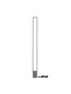 Preview: Nova Luce LED Stehleuchte Lithos 26W warmweiss 3000K Schwarz Anthrazit Beton 161cm 9919105