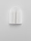Preview: Nova Luce Wandleuchte Ammos GU10 Weiß Gips 16,5x12cm 9919116