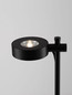 Preview: Nova Luce LED Wegeleuchte Dyol drehbar 7W warmweiss 3000K IP65 salzwasserfest Schwarz Aluminium 102cm 9923400