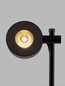 Preview: Nova Luce LED Wegeleuchte Dyol drehbar 7W warmweiss 3000K IP65 salzwasserfest Schwarz Aluminium 102cm 9923400