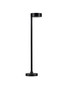 Preview: Nova Luce LED Wegeleuchte Dyol 7W warmweiss 3000K IP65 salzwasserfest Schwarz Aluminium 63cm 9923401