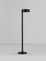 Preview: Nova Luce LED Wegeleuchte Dyol 7W warmweiss 3000K IP65 salzwasserfest Schwarz Aluminium 63cm 9923401