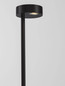 Preview: Nova Luce LED Wegeleuchte Dyol 7W warmweiss 3000K IP65 salzwasserfest Schwarz Aluminium 63cm 9923401