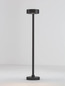 Preview: Nova Luce LED Wegeleuchte Dyol 7W warmweiss 3000K IP65 salzwasserfest Schwarz Aluminium 63cm 9923401