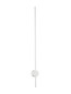 Preview: Nova Luce LED Außen-Wandleuchte Ridge 19W warmweiss 3000K IP65 salzwasserfest Weiß Aluminium 97x8cm 9923407