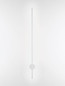 Preview: Nova Luce LED Außen-Wandleuchte Ridge 19W warmweiss 3000K IP65 salzwasserfest Weiß Aluminium 97x8cm 9923407