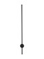 Preview: Nova Luce LED Außen-Wandleuchte Ridge 19W warmweiss 3000K IP65 salzwasserfest Schwarz Aluminium 97x8cm 9923408