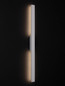 Preview: Nova Luce LED Außen-Wandleuchte Aneth 20W warmweiss 3000K IP65 salzwasserfest Weiß Aluminium 104x5cm 9923409