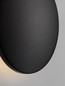 Preview: Nova Luce LED Außen-Wandleuchte Copper 7W warmweiss 3000K IP65 salzwasserfest Schwarz Aluminium Ø13,5cm 9923412